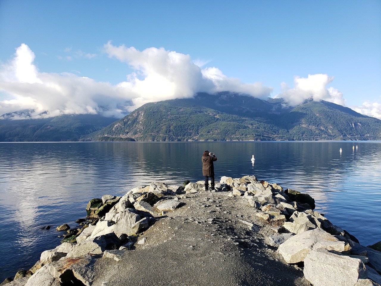 Pacific Northwest wedding candid film photograph